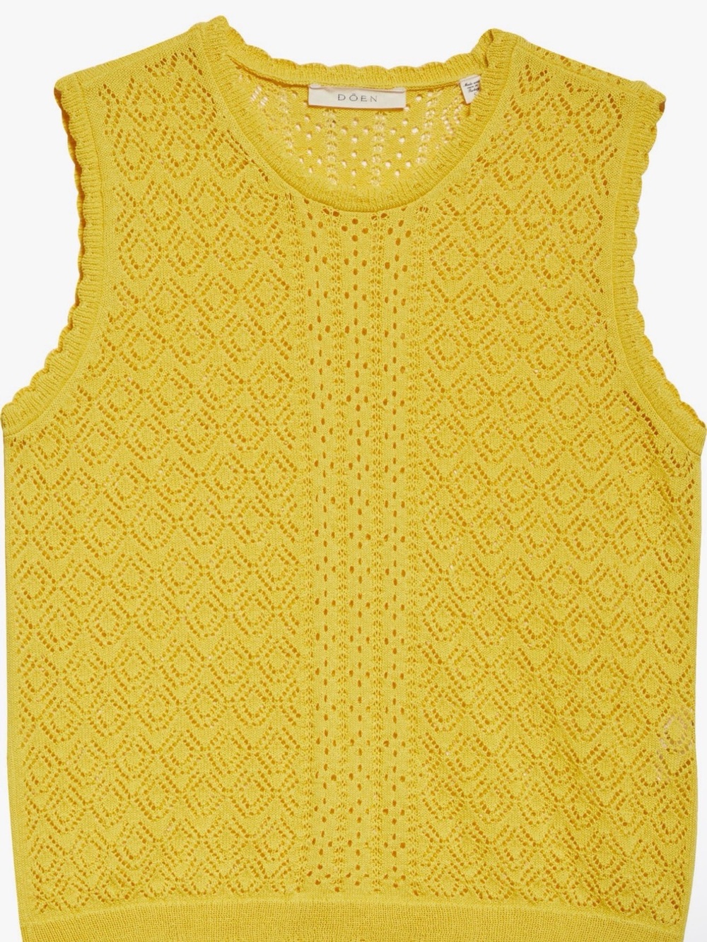 Doen Lea Pointelle Summer Top Small - Picture 3 of 8